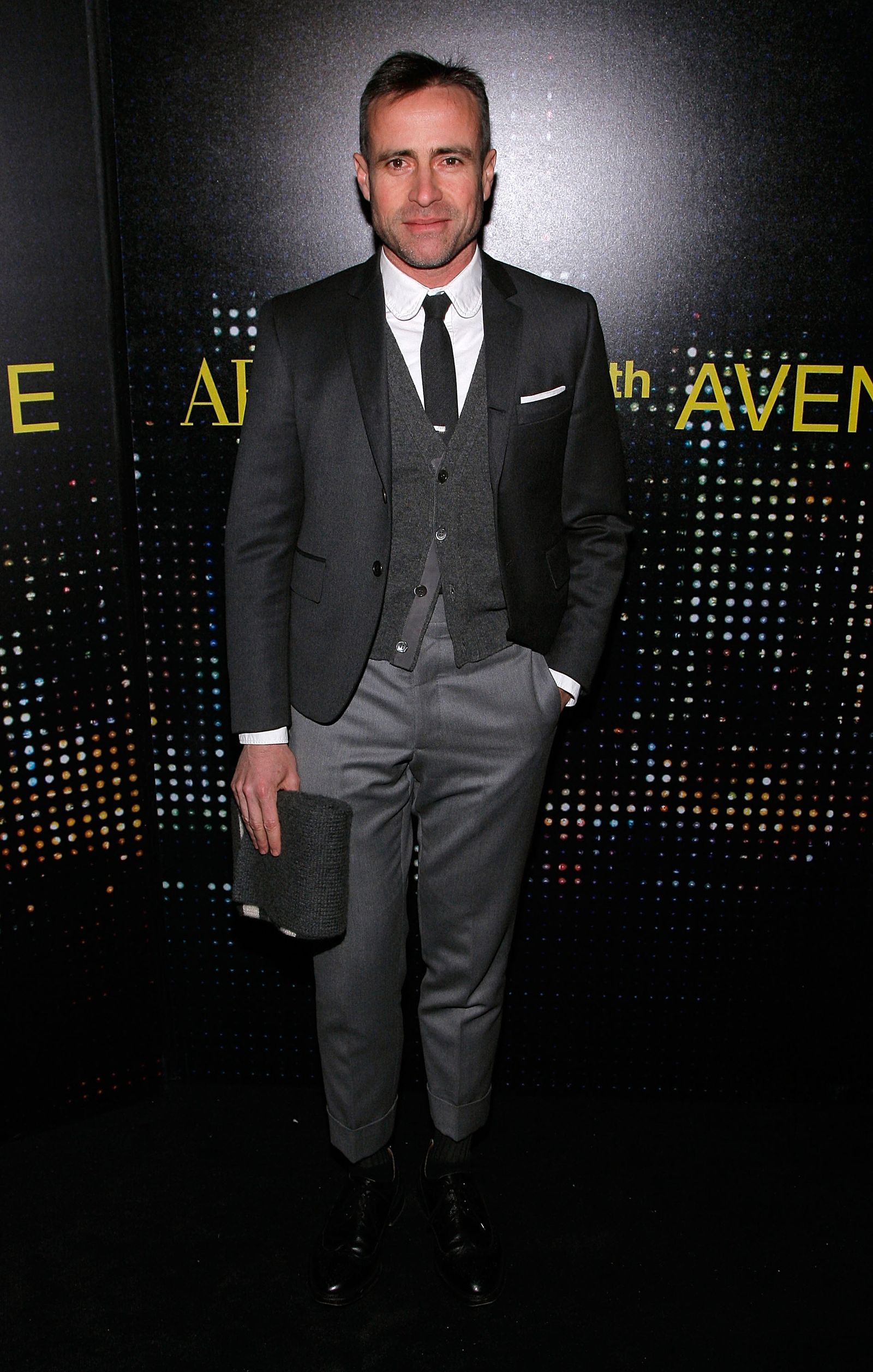 Thom Browne was on Fifth Avenue in Armani in 2009.
