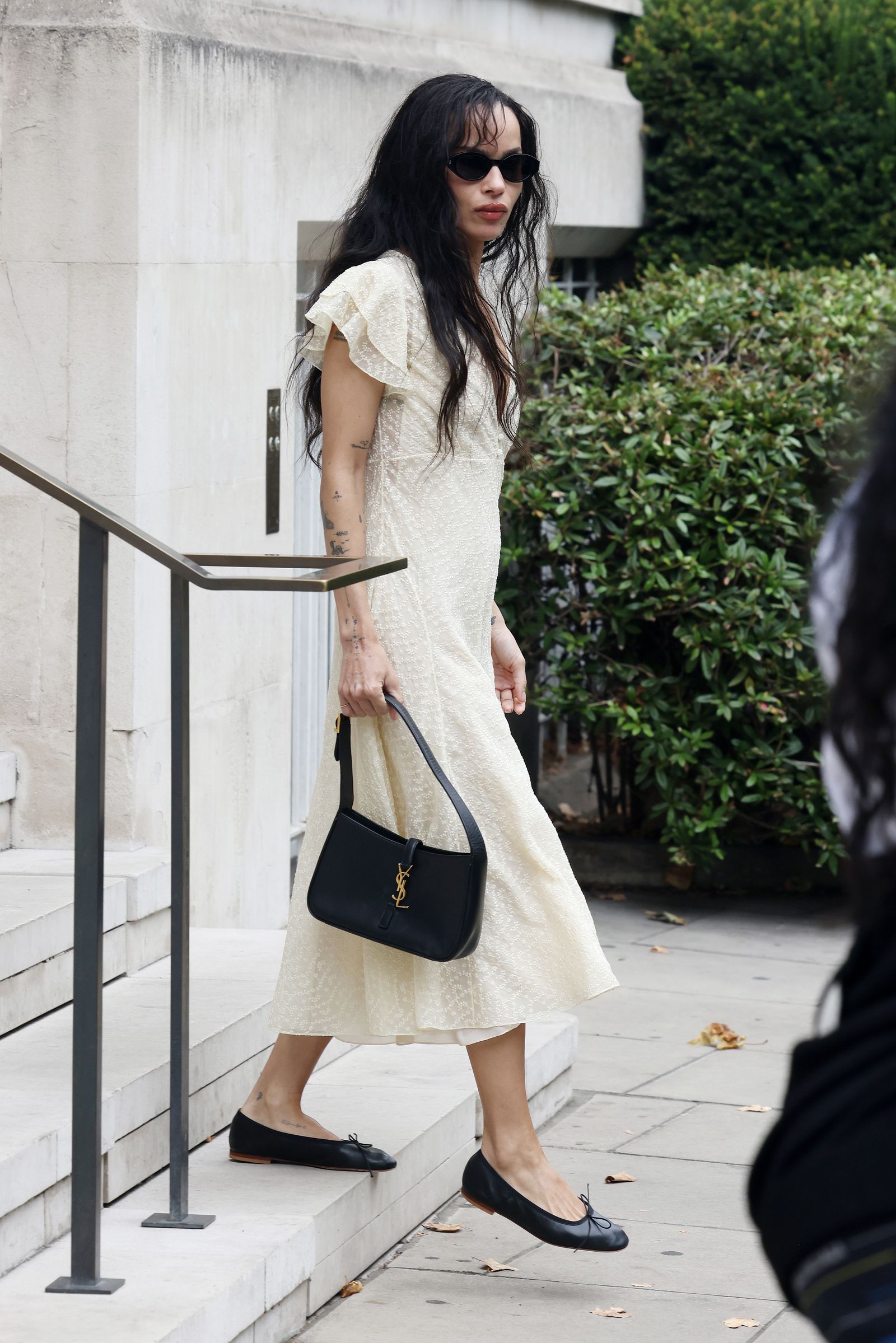 London England On August 19, Zoe Kravitz saw the promotion of the new movie 