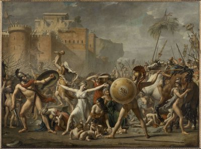Complex battle scenes, interpreted by women. 