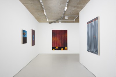Installation view "desktop landscape" At Alice Amati Gallery.