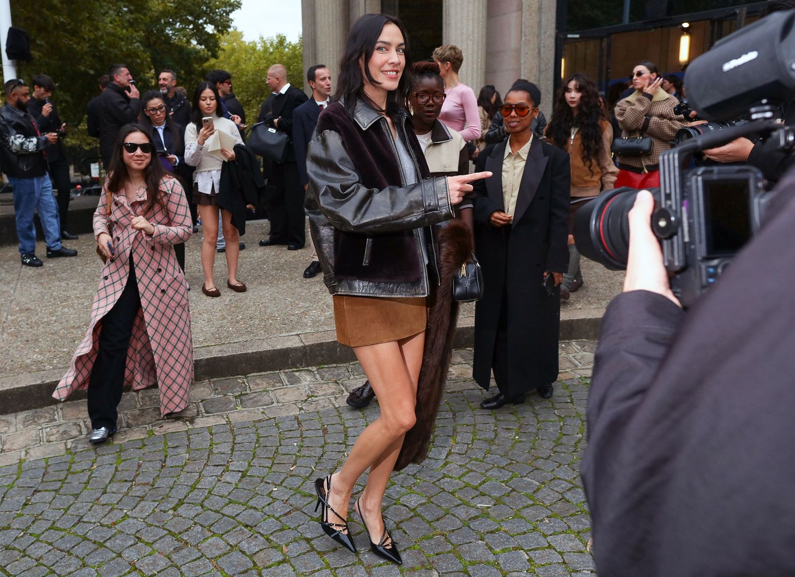 10 suede sportswear styles for this fall, based on the street style scene