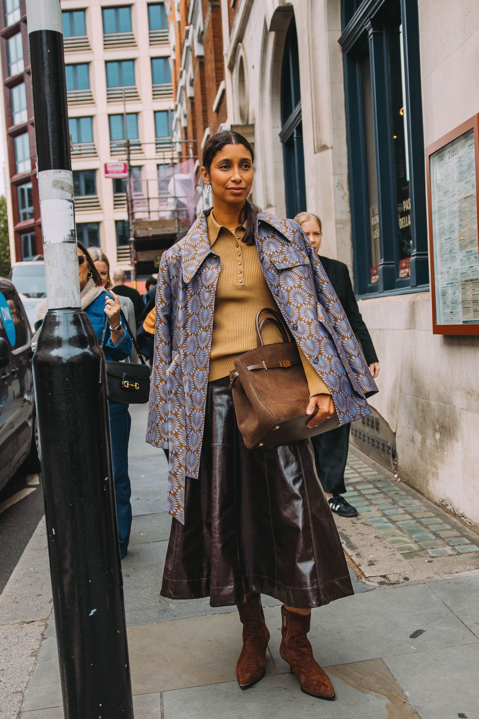 10 suede sportswear styles for this fall, based on the street style scene