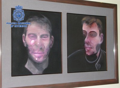 Two Francis Bacon paintings were stolen from the home of José Capelo.