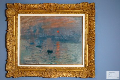 Claude Monet, 'Impression, Sunrise', 1872.