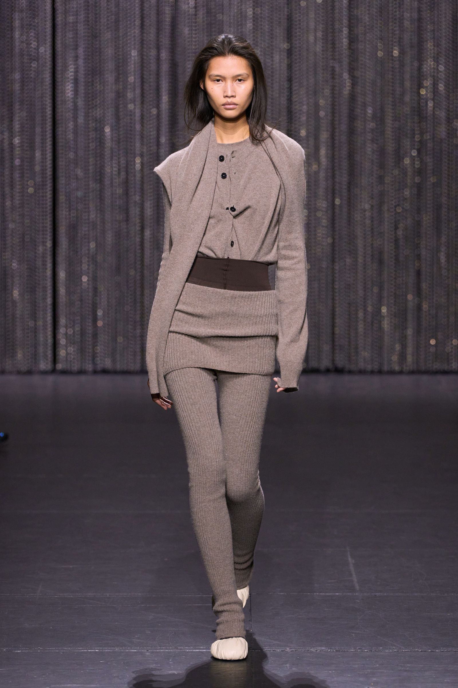 Image may contain fashion clothing long sleeve formal blazer adults and people