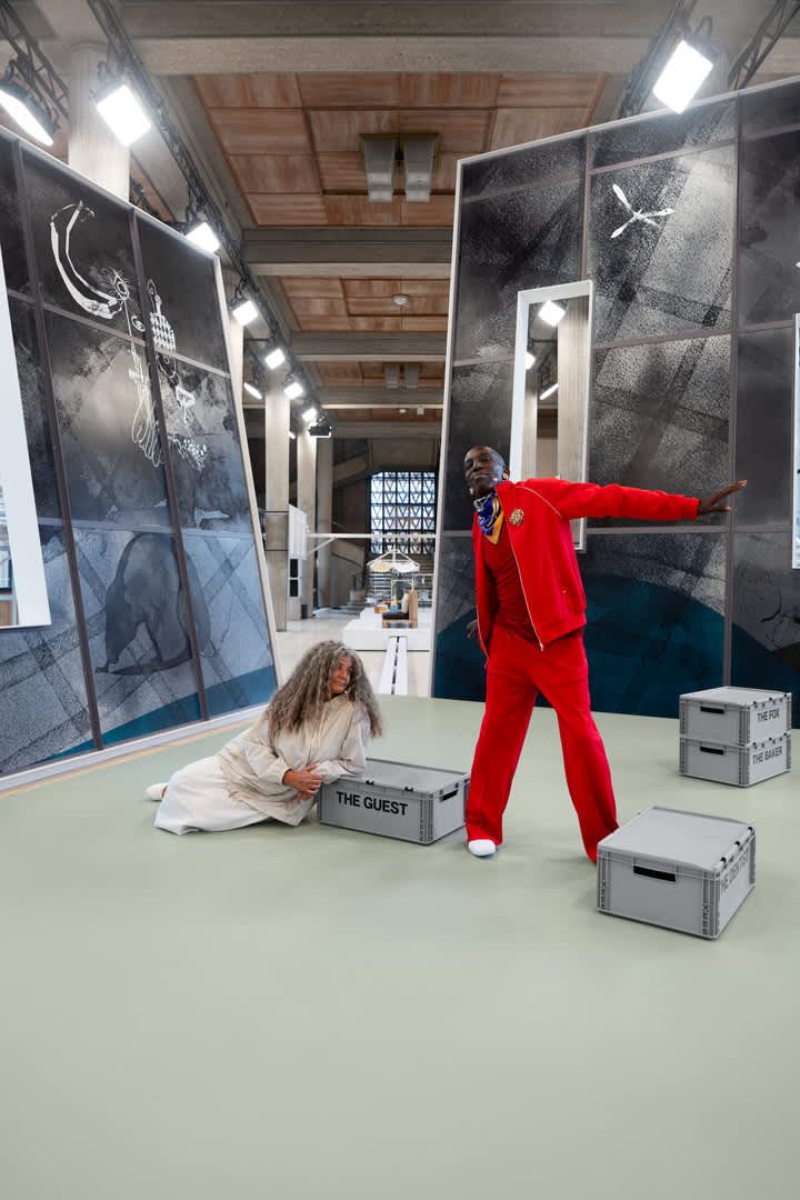 The collaboration between Miu Mius and Helen Marten becomes the highlight of Art Basel in Paris