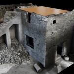 Digital reconstruction of the House of Iathos in Pompeii, Italy.