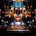 Still image of U2 rehearsing at the Sphere in Las Vegas