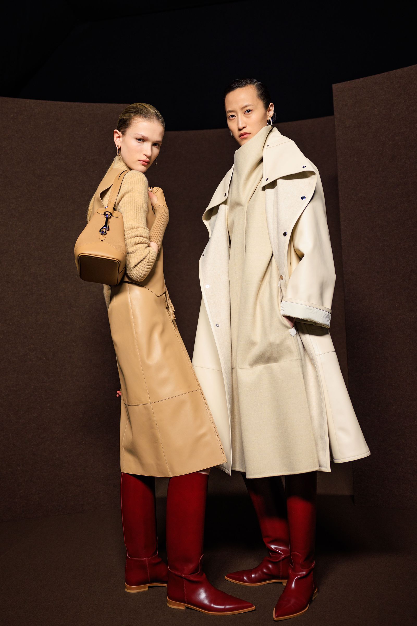 Botas Grannates otoñoinvierno 2025 Hermès.