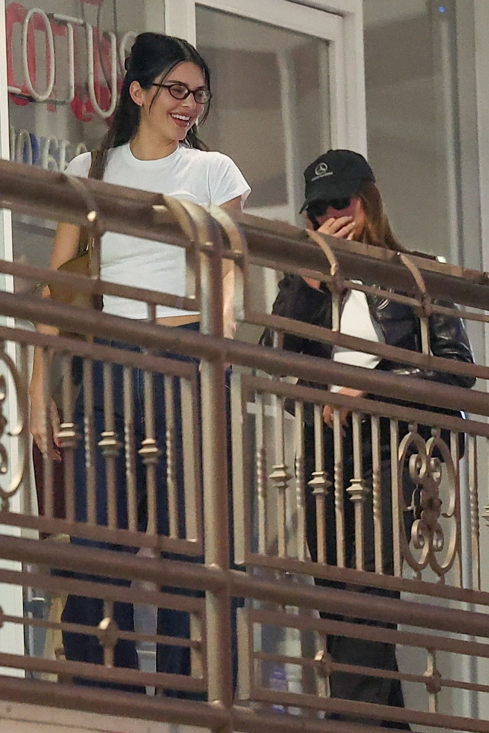 West Hollywood, CA Hailey Bieber and Kendall Jenner had dinner at Sushi Park while Netflix released a documentary about…