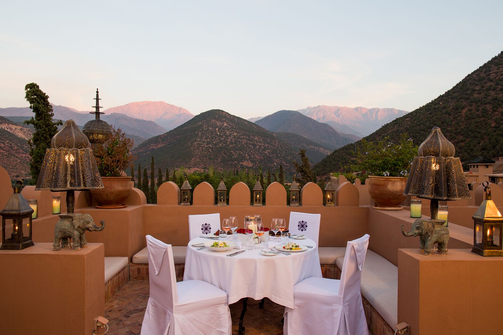 How a Berber retreat in Morocco's Atlas Mountains rose from the ashes