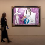 Installation view of Nahmad Contemporary at Art Basel Paris 2025.