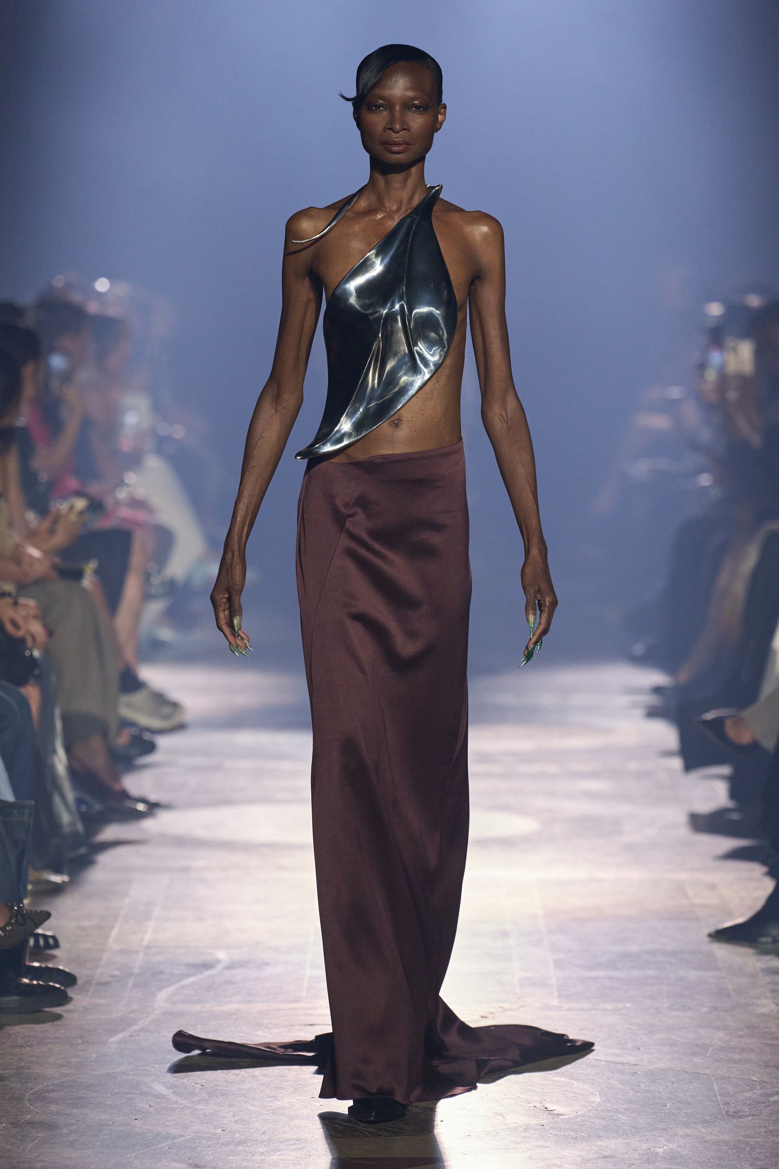 Jenna Ortega brings back breastplates for 2025 Academy Museum Gala