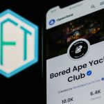 This illustration photo taken in Krakow, Poland on April 19, 2022 shows OpenSea's Bored Ape Yacht Club collection on a mobile phone screen with the NFT logo displayed on the screen. (Photo: Jakub Porzycki/NurPhoto via Getty Images)