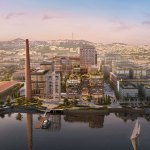 Rendering of San Francisco Waterfront Park.
