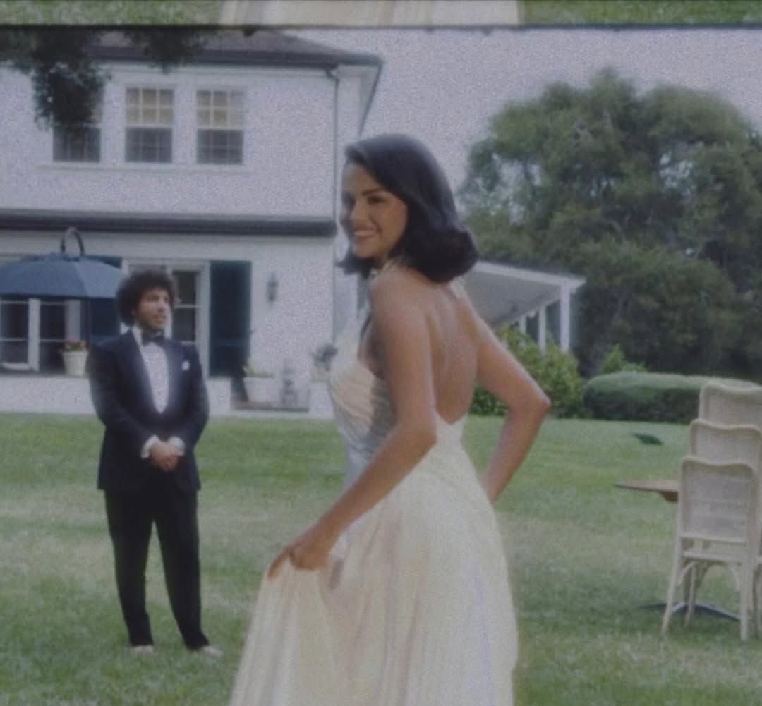 Gomez on her wedding day.