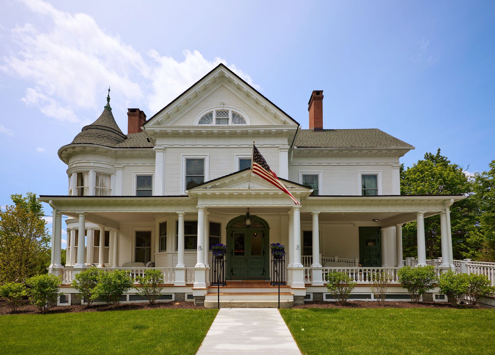 Victorian architecture meets medieval modernism at this quiet Litchfield Connecticut hotel