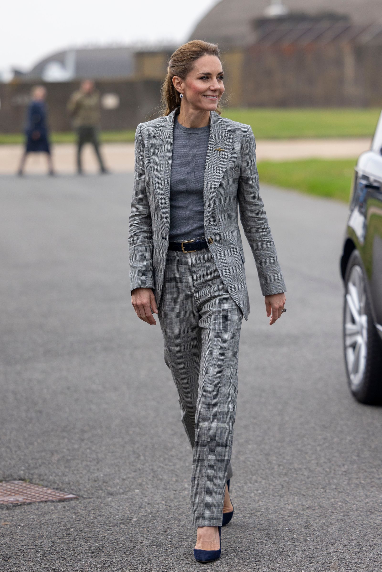Kate Middleton, Princess of Wales, visits RAF Coningsby