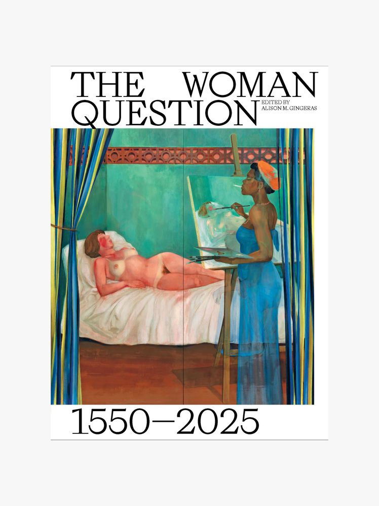 Image may contain: art, painting, adult, people, wedding, face and head