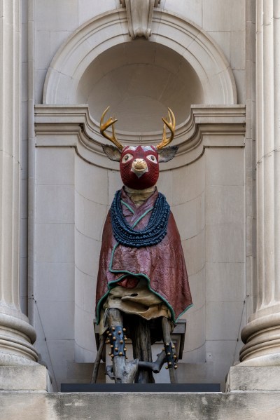 Jeffrey Gibson, they teach us to be sensitive and to trust our instincts issi / awi / deer, 2025