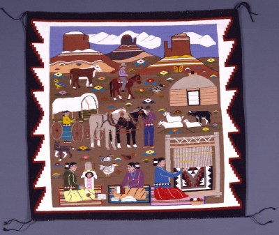Louise Nez, Reservation Scene, 1992
