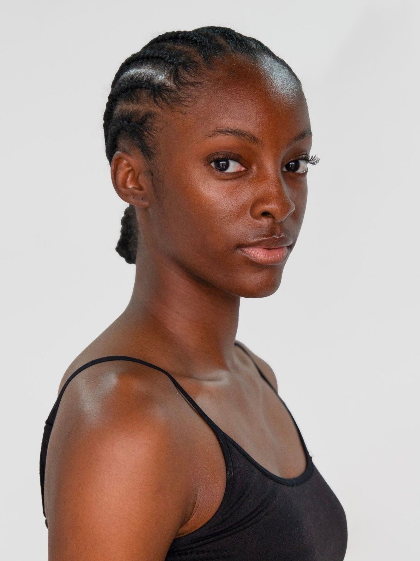 Images may contain adult body parts, faces, heads, necks and hair