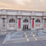 Exterior of the Metropolitan Museum of Art in New York.