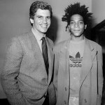 Jean-Michel Basquiat and Keith Haring at the Whitney Museum of American Art, Manhattan, New York