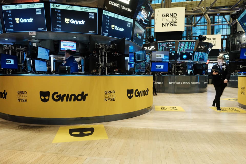 LGBTQ dating app Grindr goes public on New York Stock Exchange
