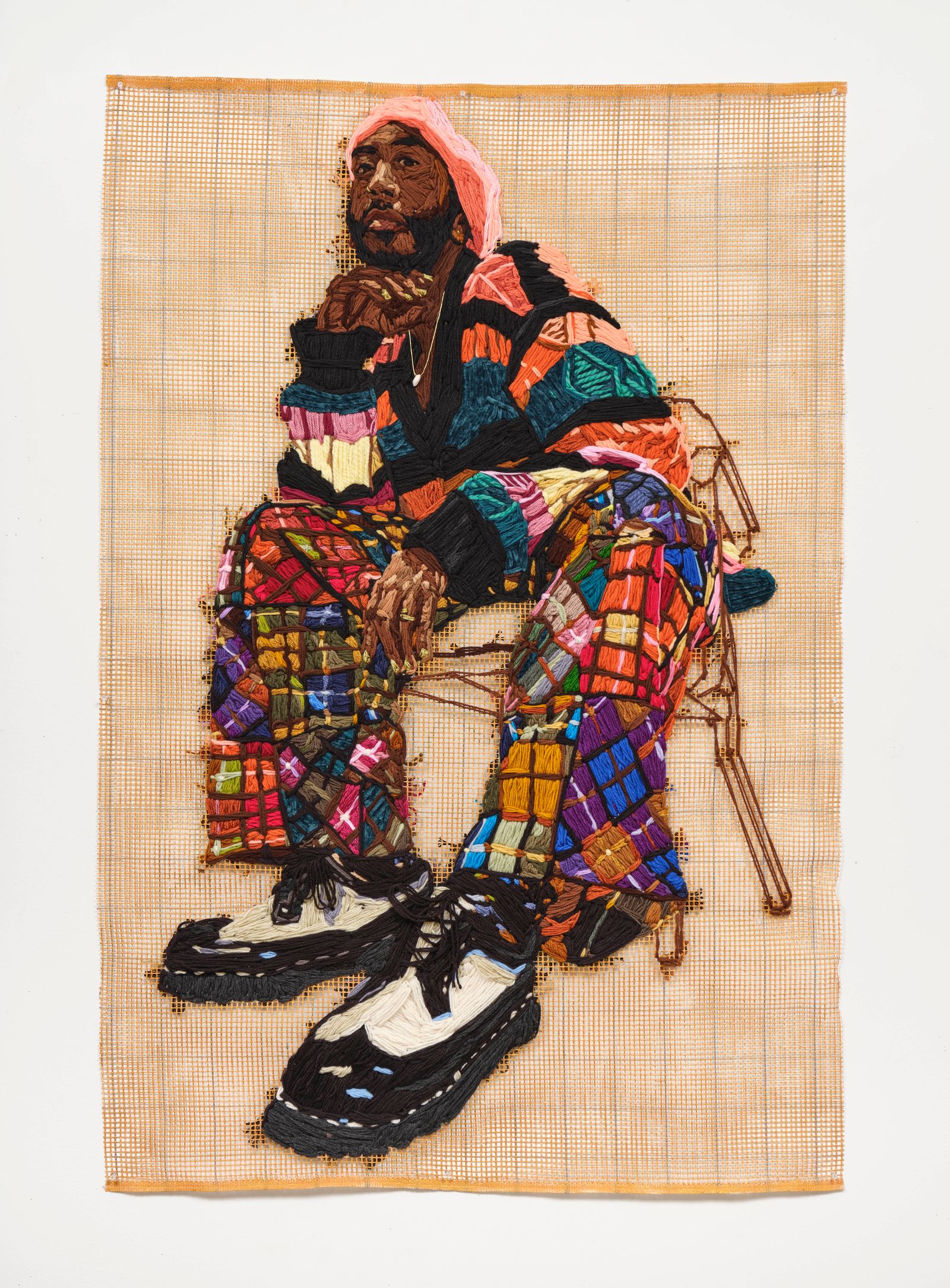 Image may contain Protoje adult faces, heads and art