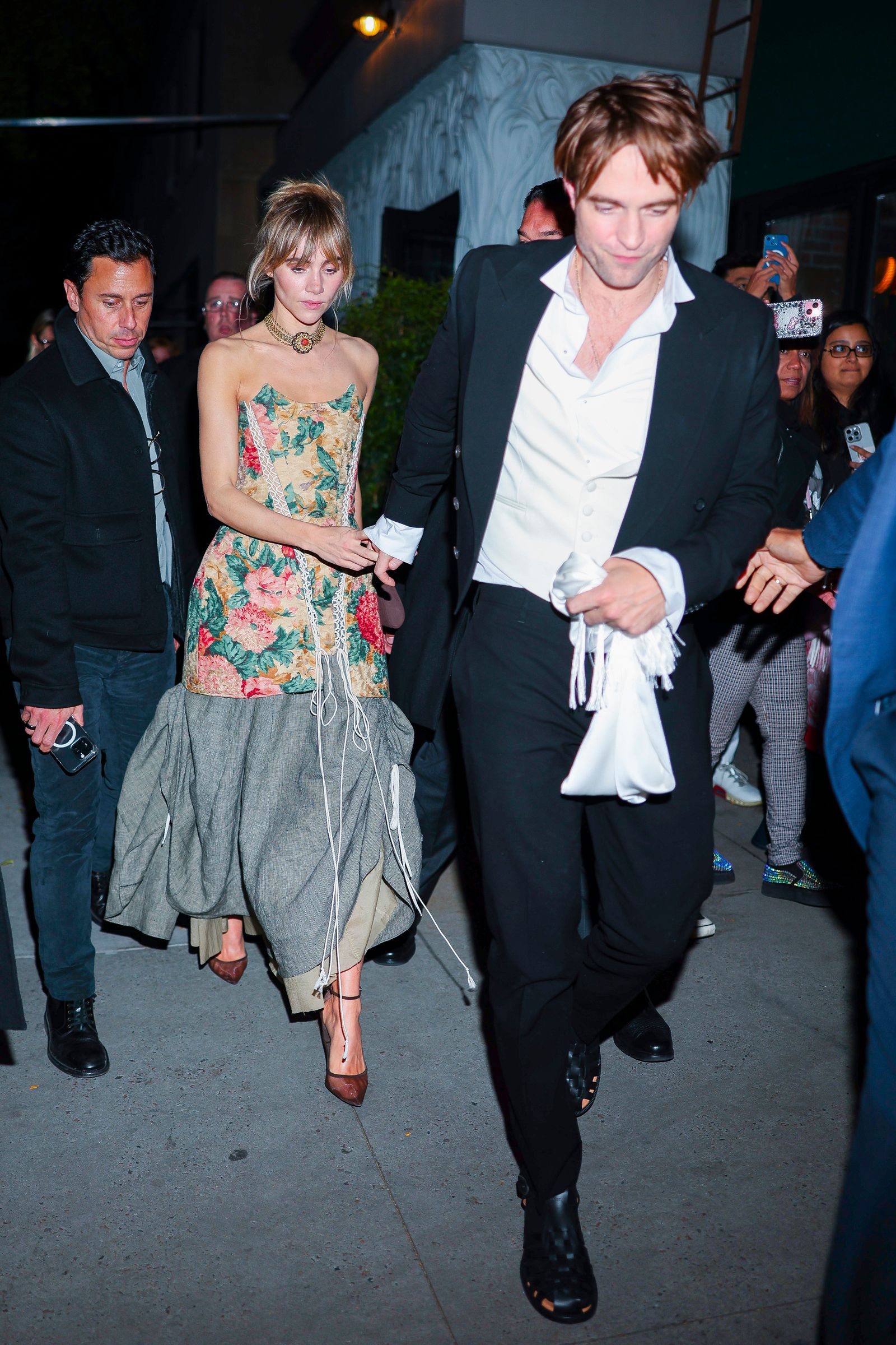 Robert Pattinson and Suki Waterhouse make rare red carpet appearance together