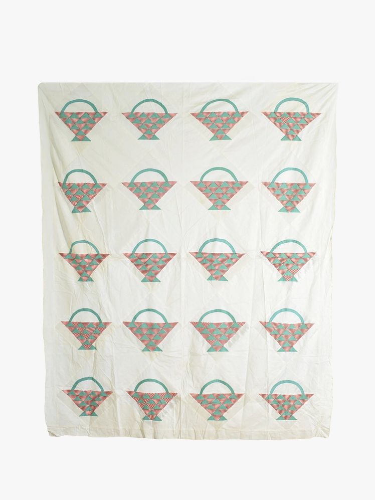 Image may contain: quilt, accessories, bag and handbag