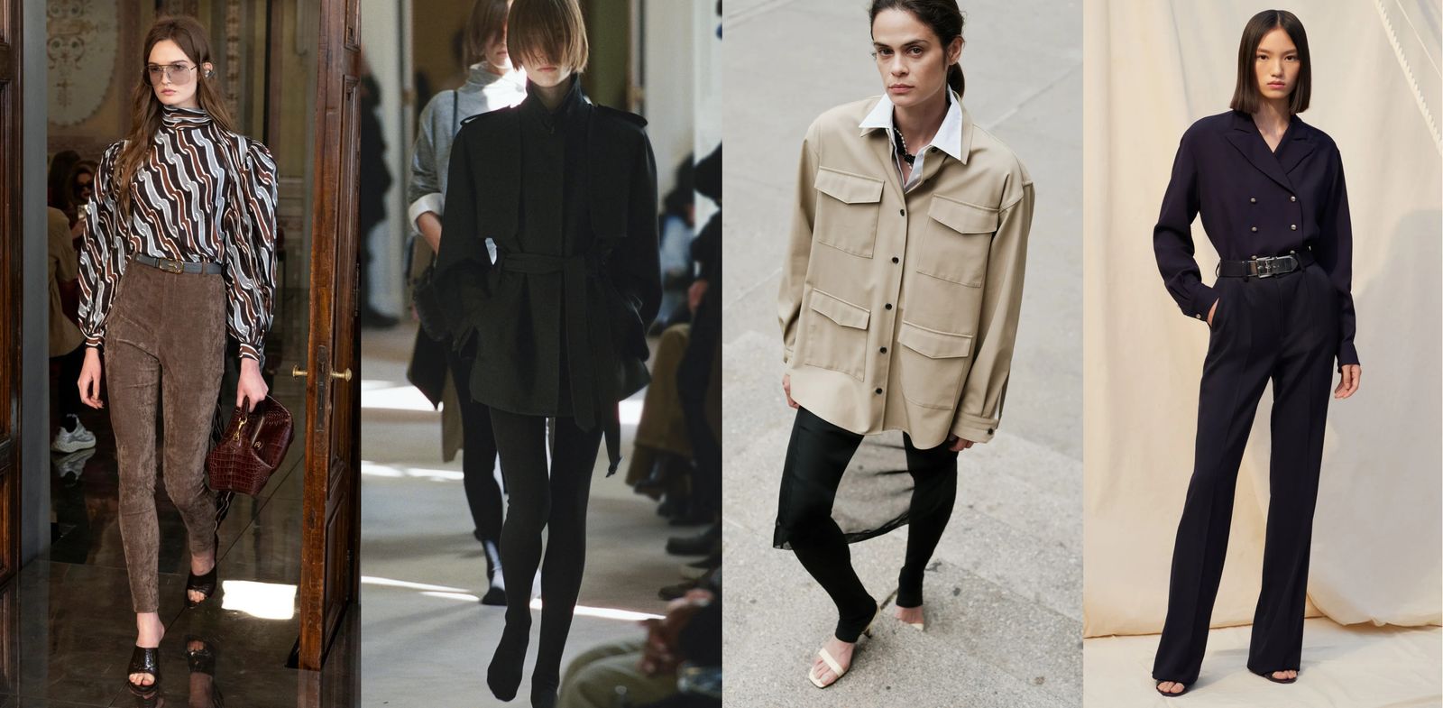 Image may contain Michelle Lewin clothing, coats, adult coats, accessories, jewelry, necklaces and jackets