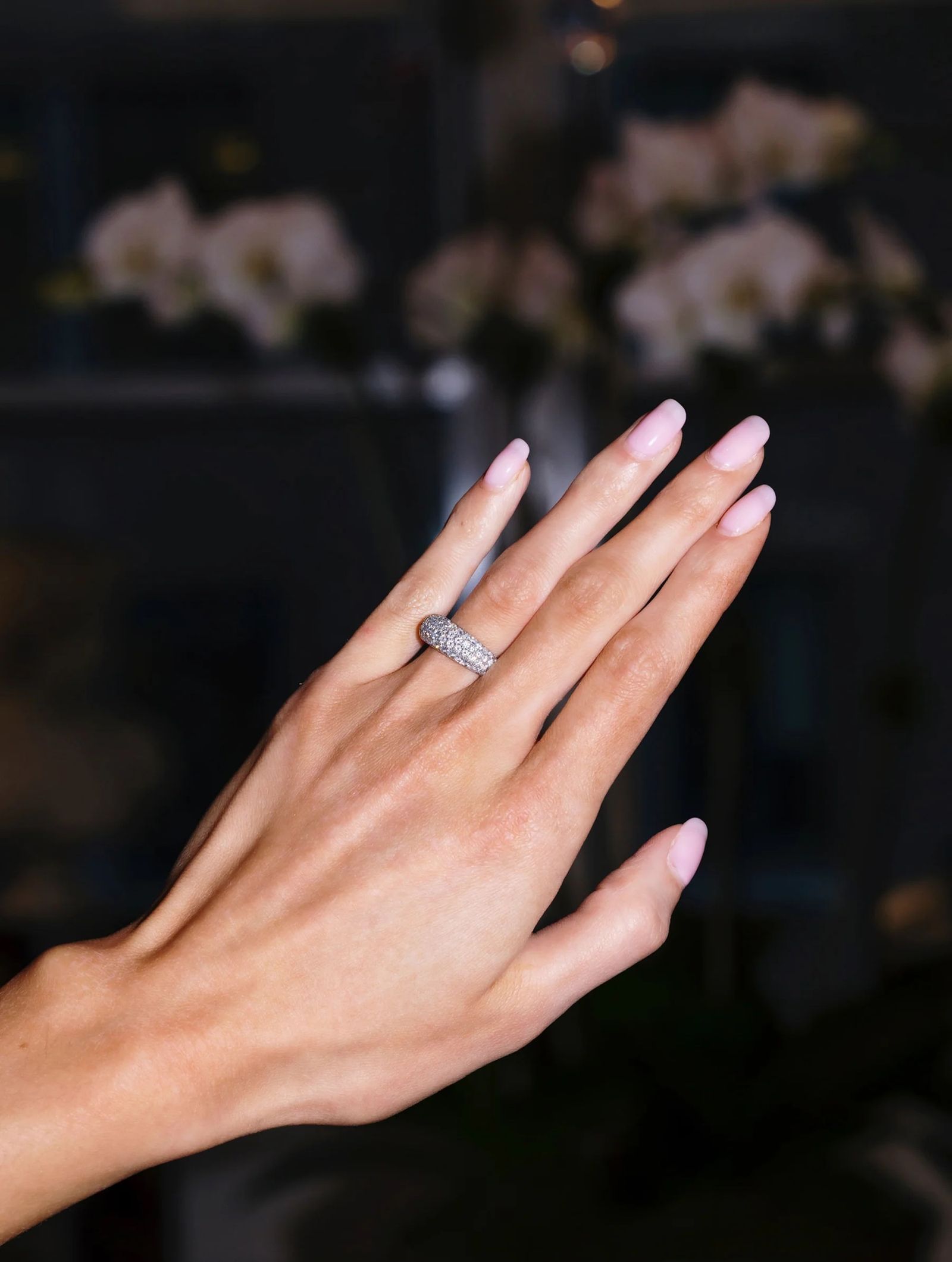 Images may contain body parts, fingers, hands, accessories, jewelry, rings, diamonds and gemstones