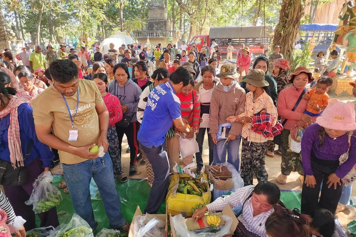 As conflict between Thailand and Cambodia continues, displaced Cambodians flee again and again