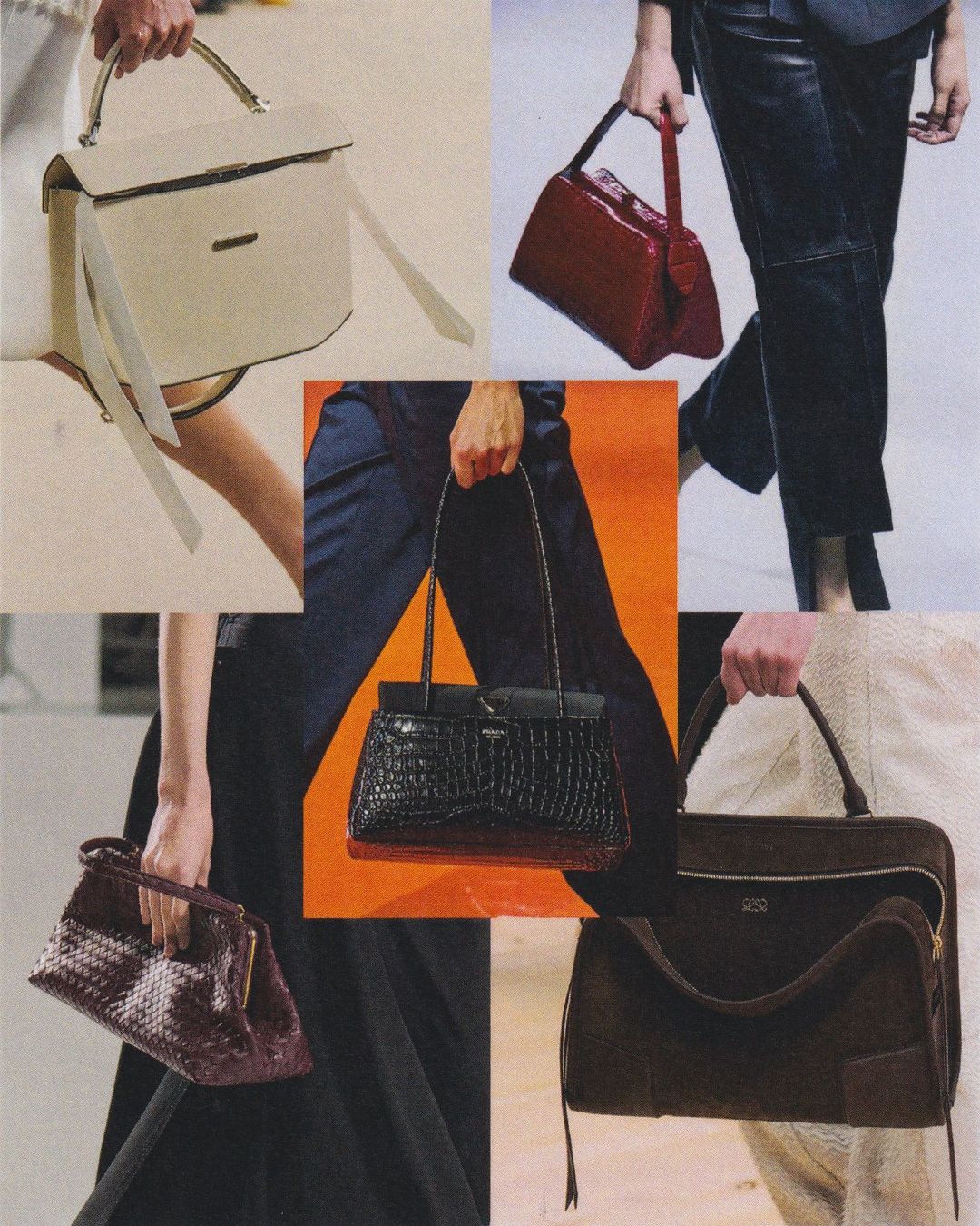 Image may contain accessory bags, handbags, wallets, adult and tote bags