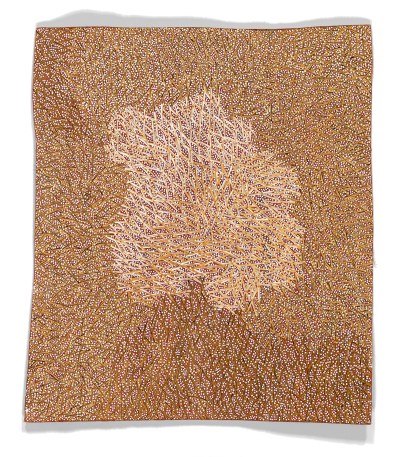 An abstraction that resembles a tangled structure, riddled with tiny holes.