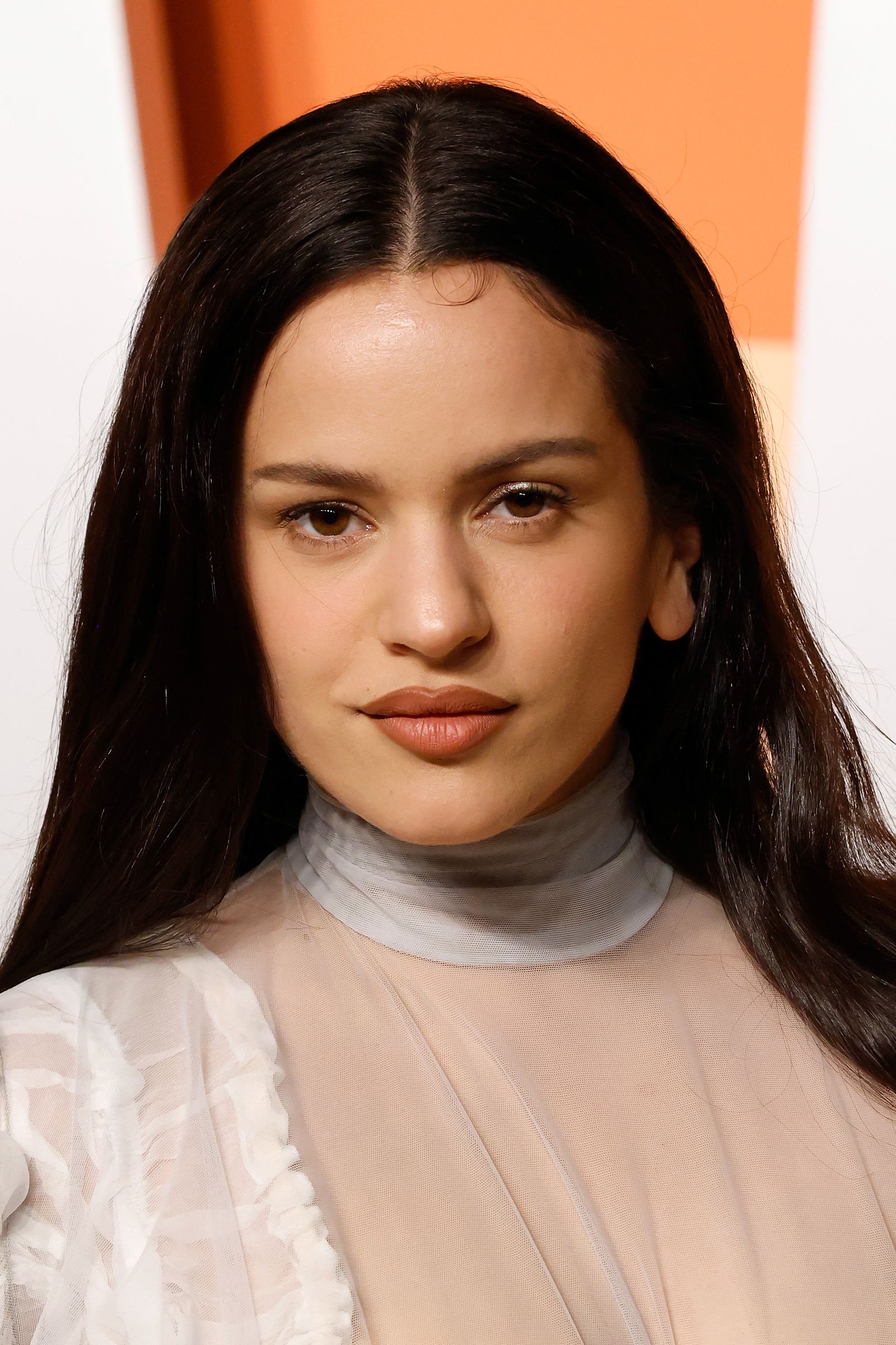 Image may contain Rosalía head, face, adult dimples, body parts and neck