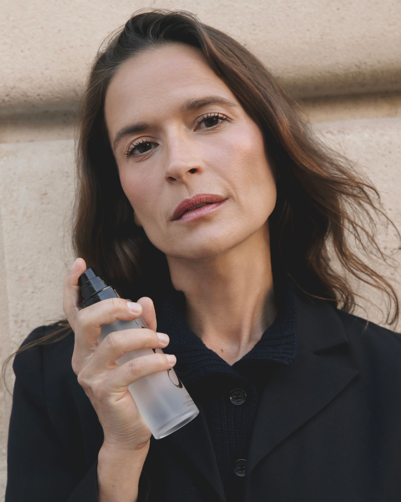 Images may contain headshots, face photography, portraits, bottles, cosmetics, perfumes, body parts and necks