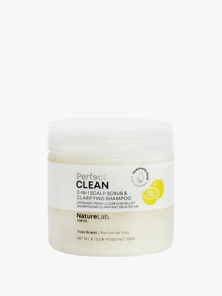 Image may contain: bottle, cosmetics, face, head, people and deodorant