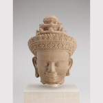 Head of Harihara, mid-10th century, Cambodia