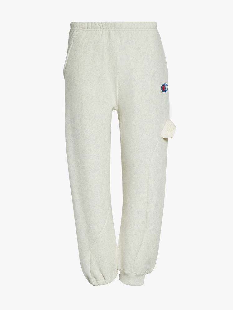 Image may contain: clothes, pants, home decor and linen