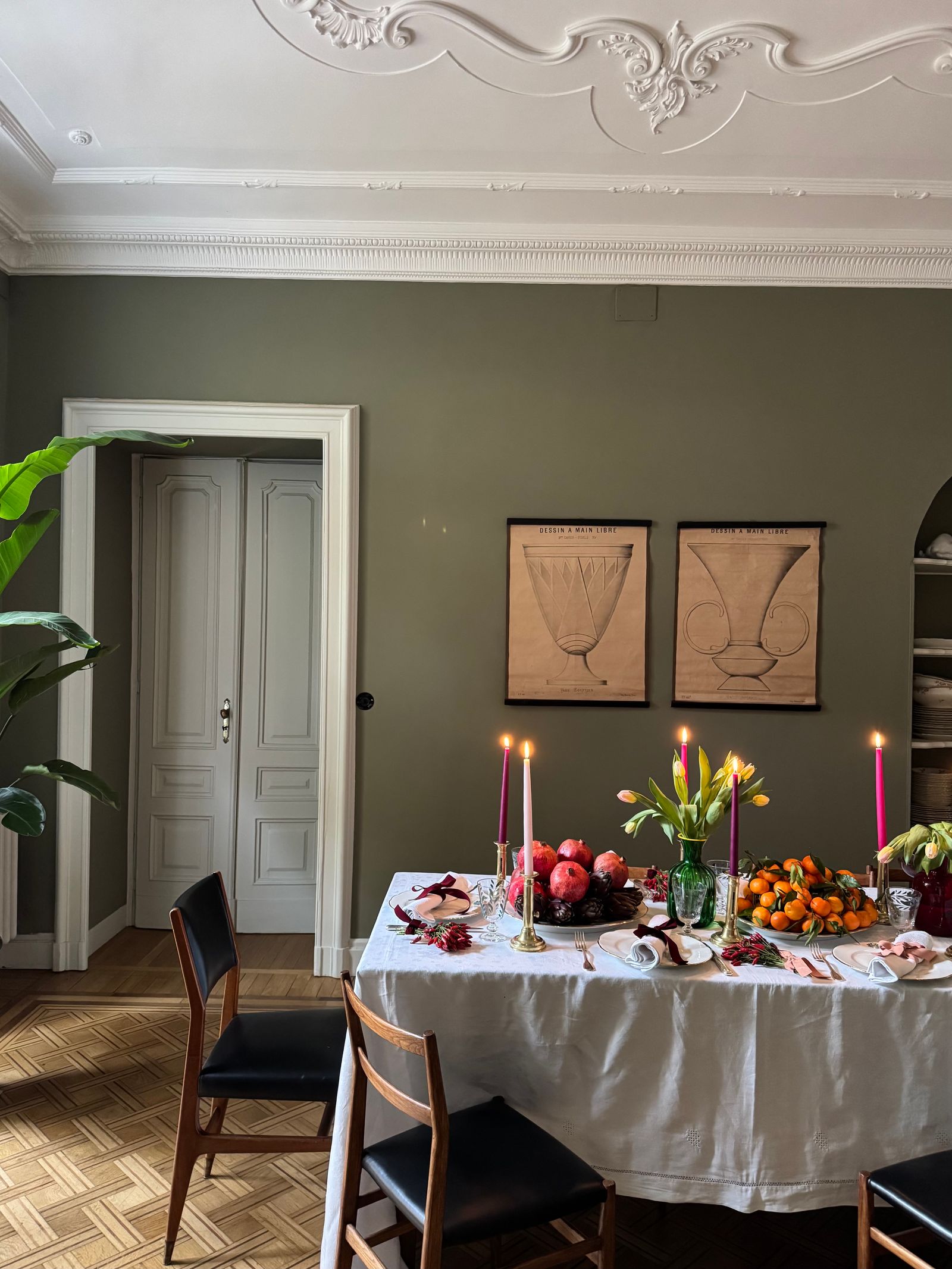 Image may contain building, building, restaurant, dining table, furniture, interior, table, people