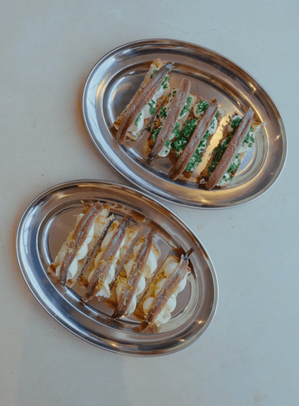 Image may contain food food display plates and plates