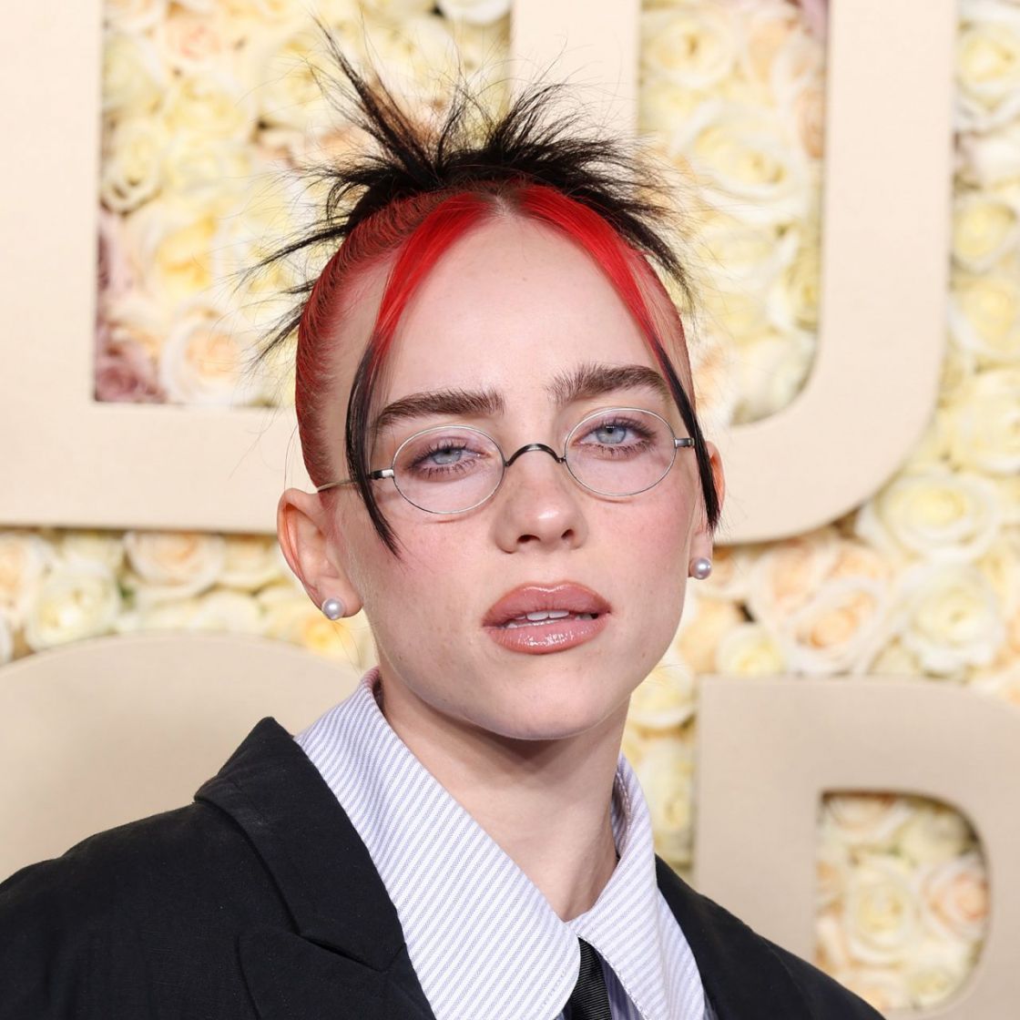 Billie Eilish 2024 Golden Globe Awards Ghost Roots