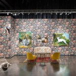 Installation view of Sargent's Daughters speaking at NADA Miami.