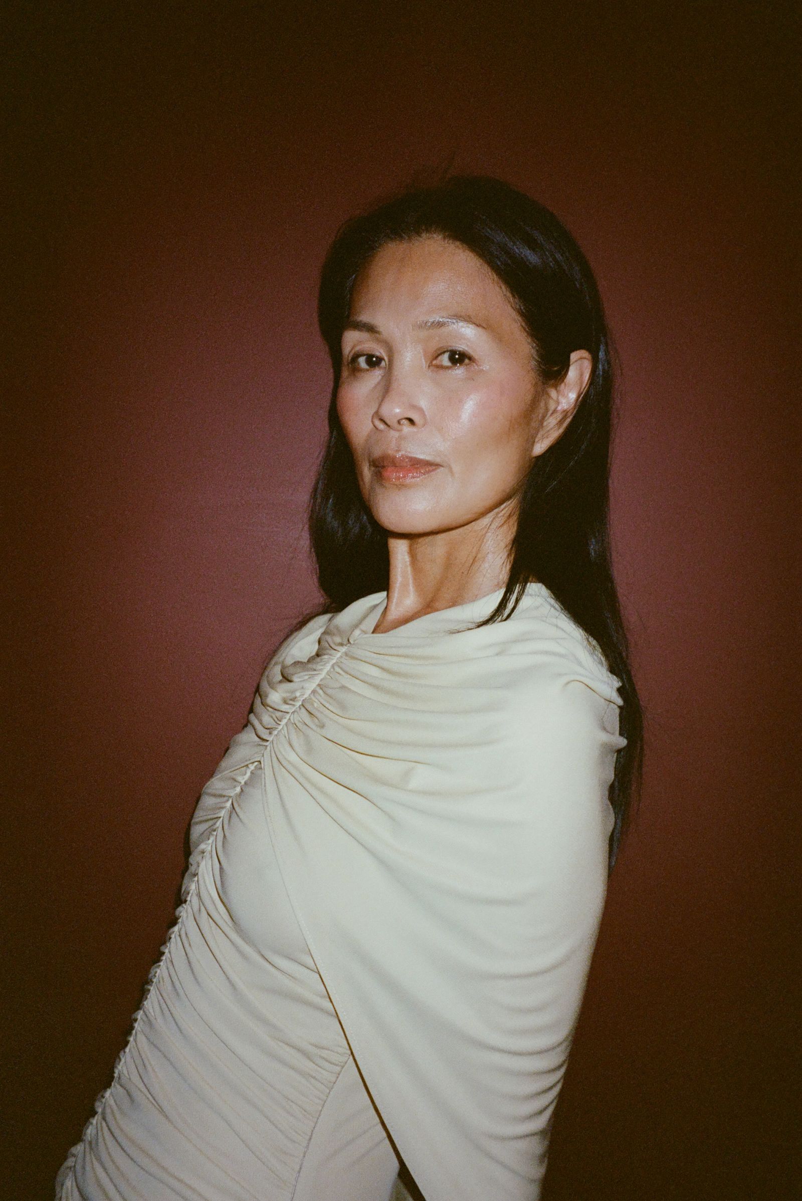 Image may contain Isabel Ge Mahe face, head, people photography, portrait, adult brunette, hair, body parts and neck