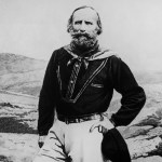 Portrait of Giuseppe Garibaldi.