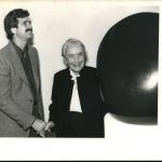 Juan Hamilton and Georgia O'Keeffe, 1980.