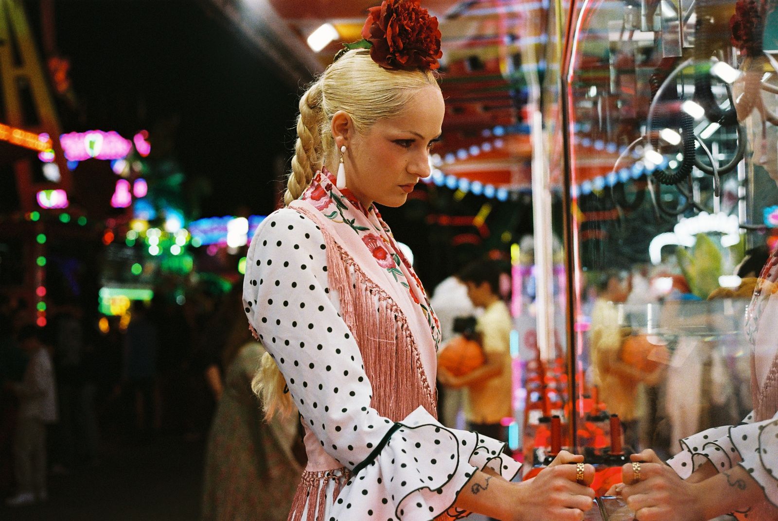 Image may contain hair, braids and adults